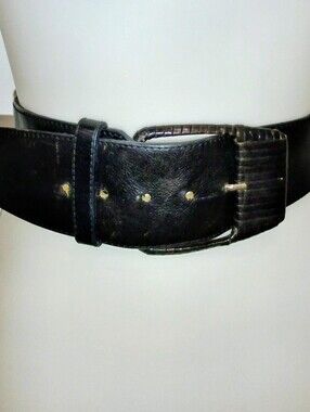VINTAGE AXCESS LEATHER BELT